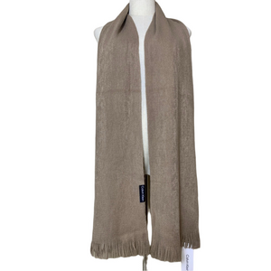 Women's Calvin Klein Beige‎ Knit Scarf One Size